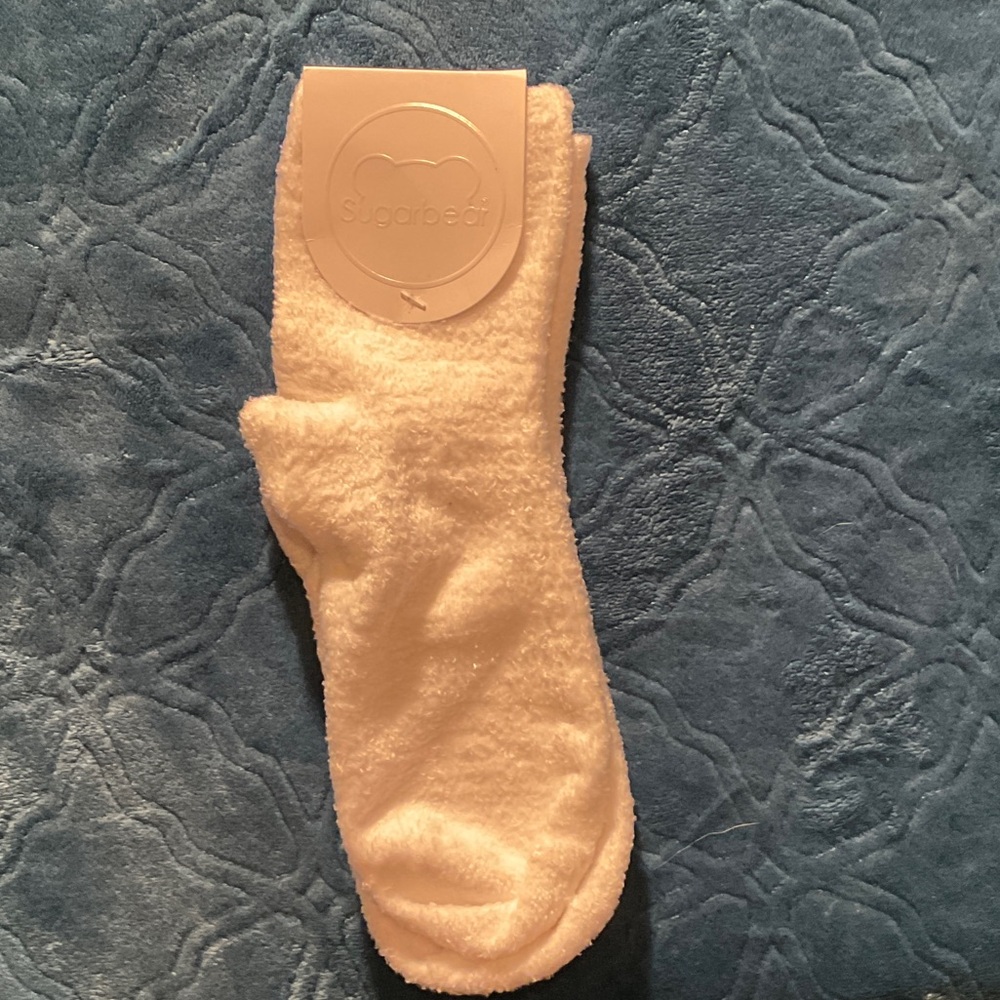 Sugar Soft White Women's Casual Socks